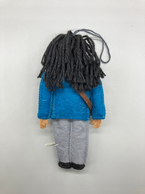 SILK ROAD BAZAAR FIGURE ORNAMENT - BOB MARLEY 2