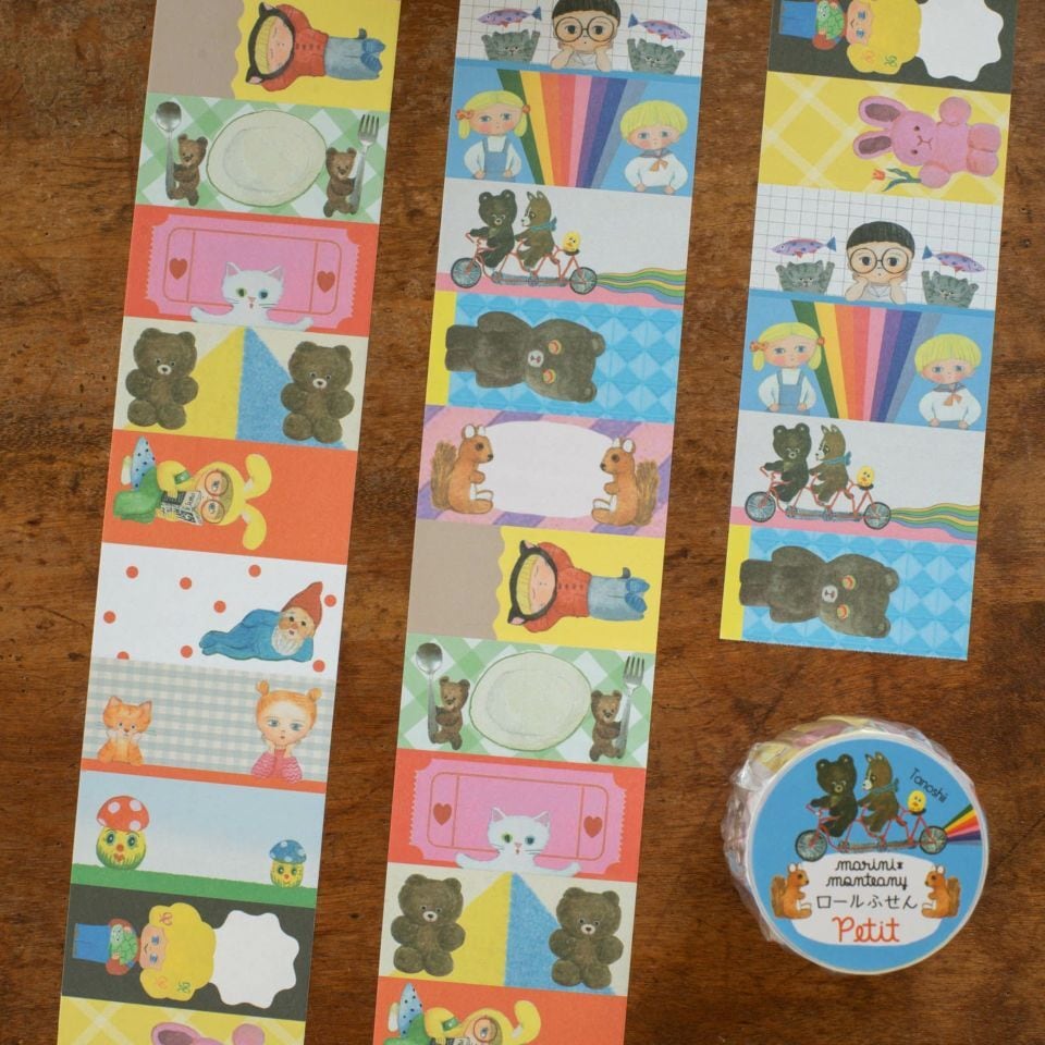 marini＊monteany ロールふせんpetit Tanoshii | てんくーどう