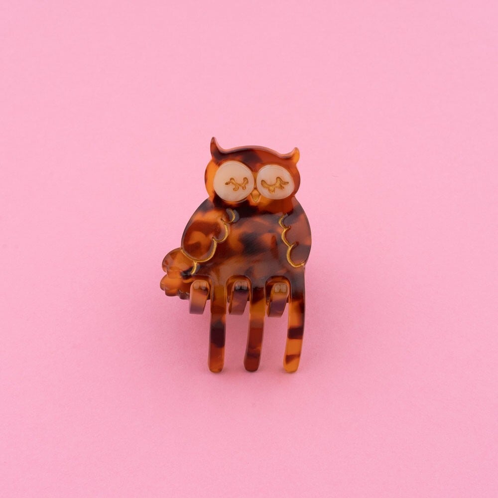 RESTOCK*【Coucou Suzette】Mini pince à cheveux Hibou / Owl Mini