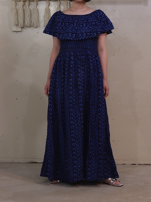 NAVY AFRICAN DRESS