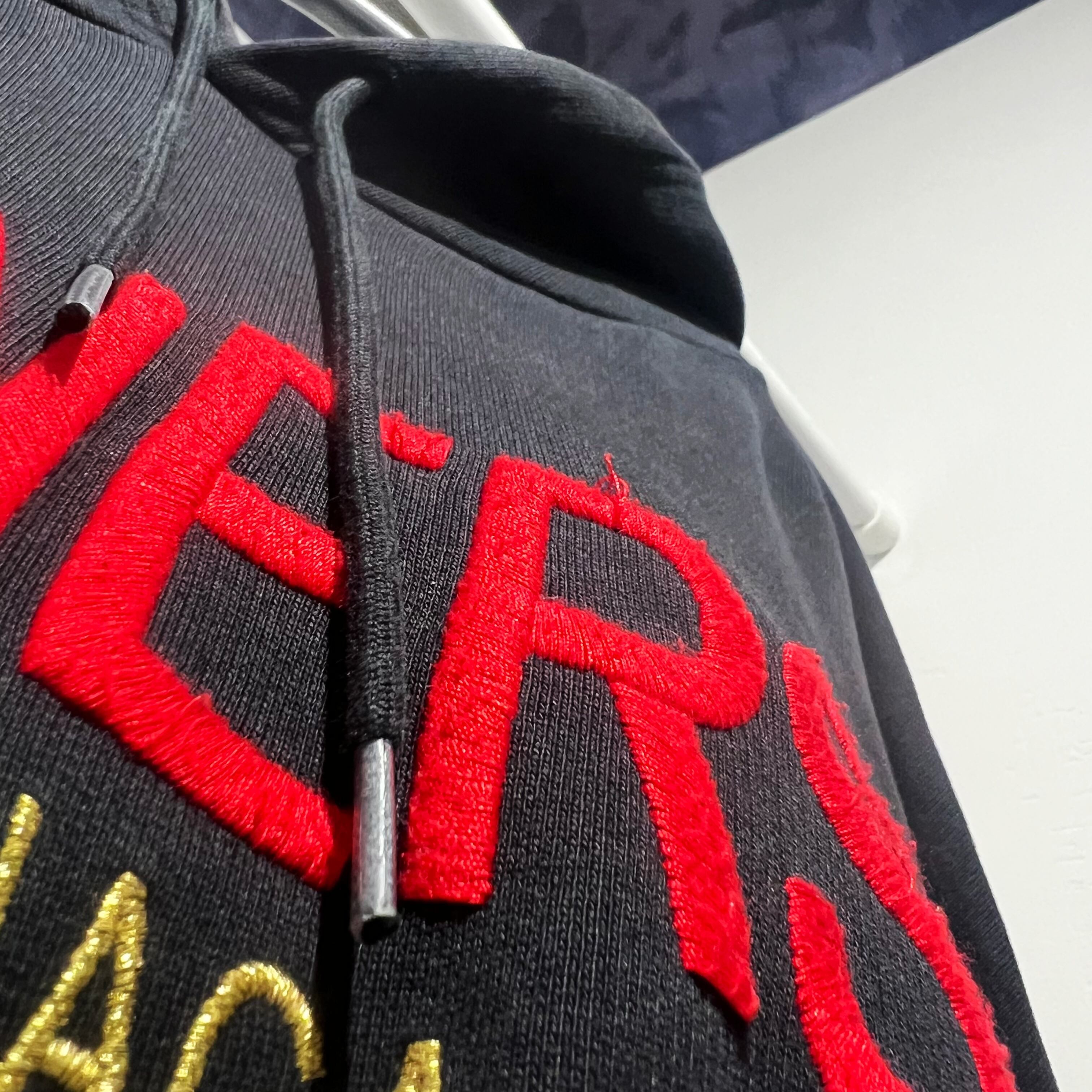BALENCIAGA バレンシアガ 18SS SINNERS HOODIE パーカー ブラック size 