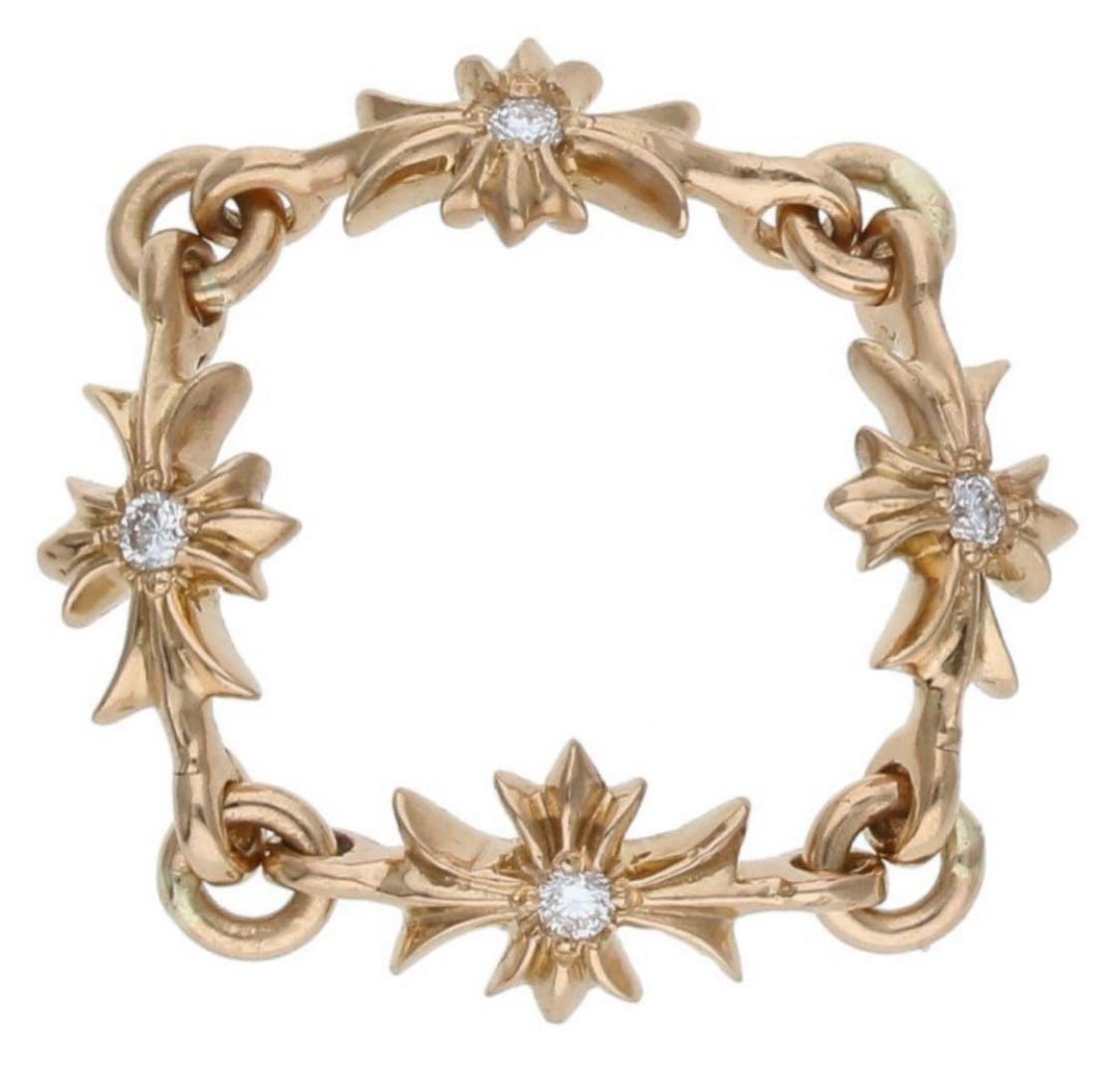 CHROME HEARTS クロムハーツ 22K RING TNY E CH PLS リング 指輪