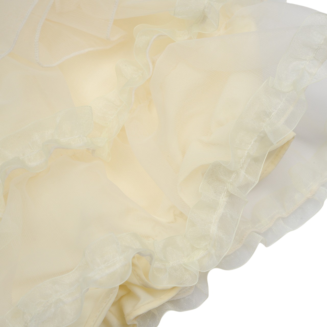 [FORKCHIPS] Caramel Cancan Skirt / [포크칩스] 카라멜캉캉스커트