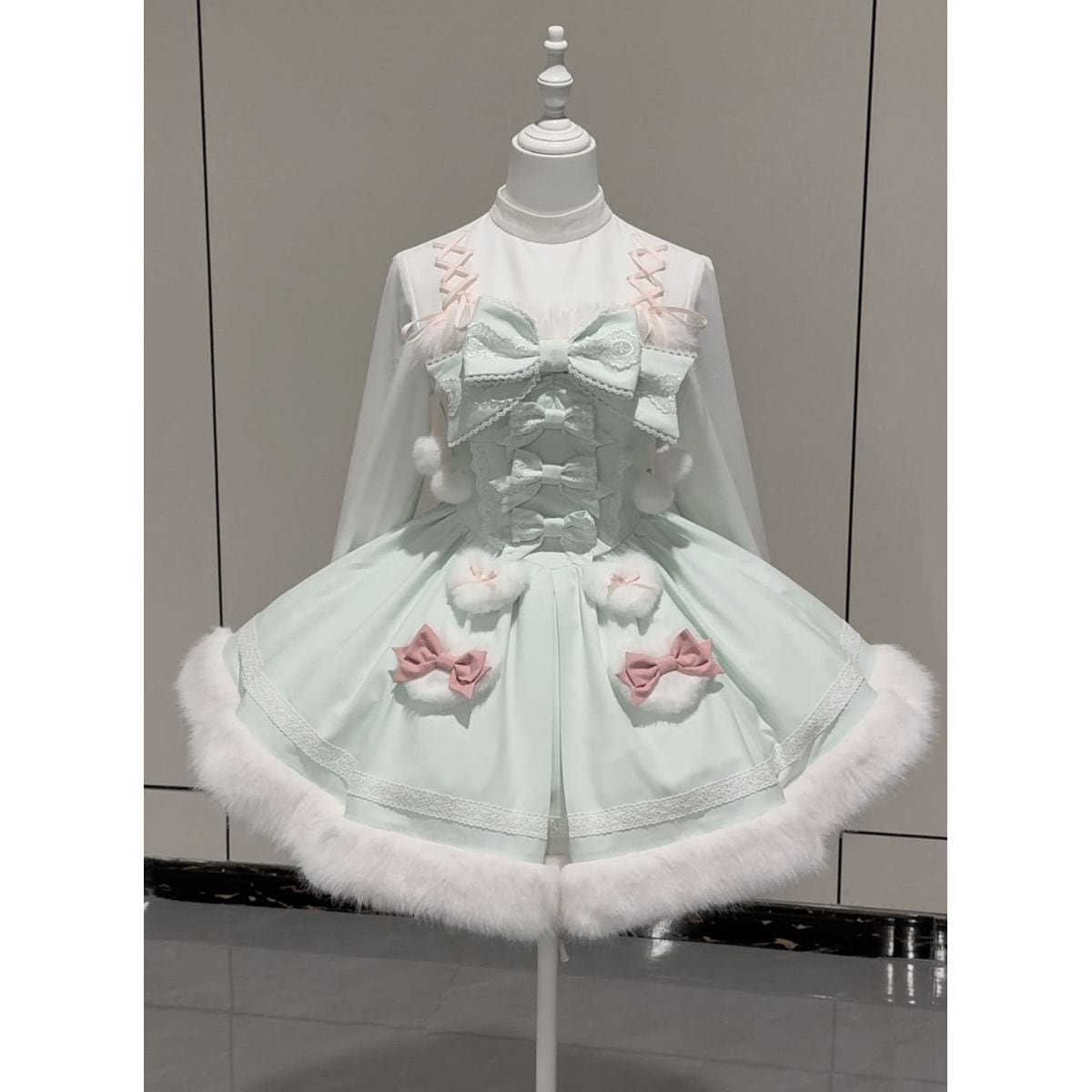 うさ耳ふわもこケープセットアップ：JSK 3点セット | Maiden's Rêve