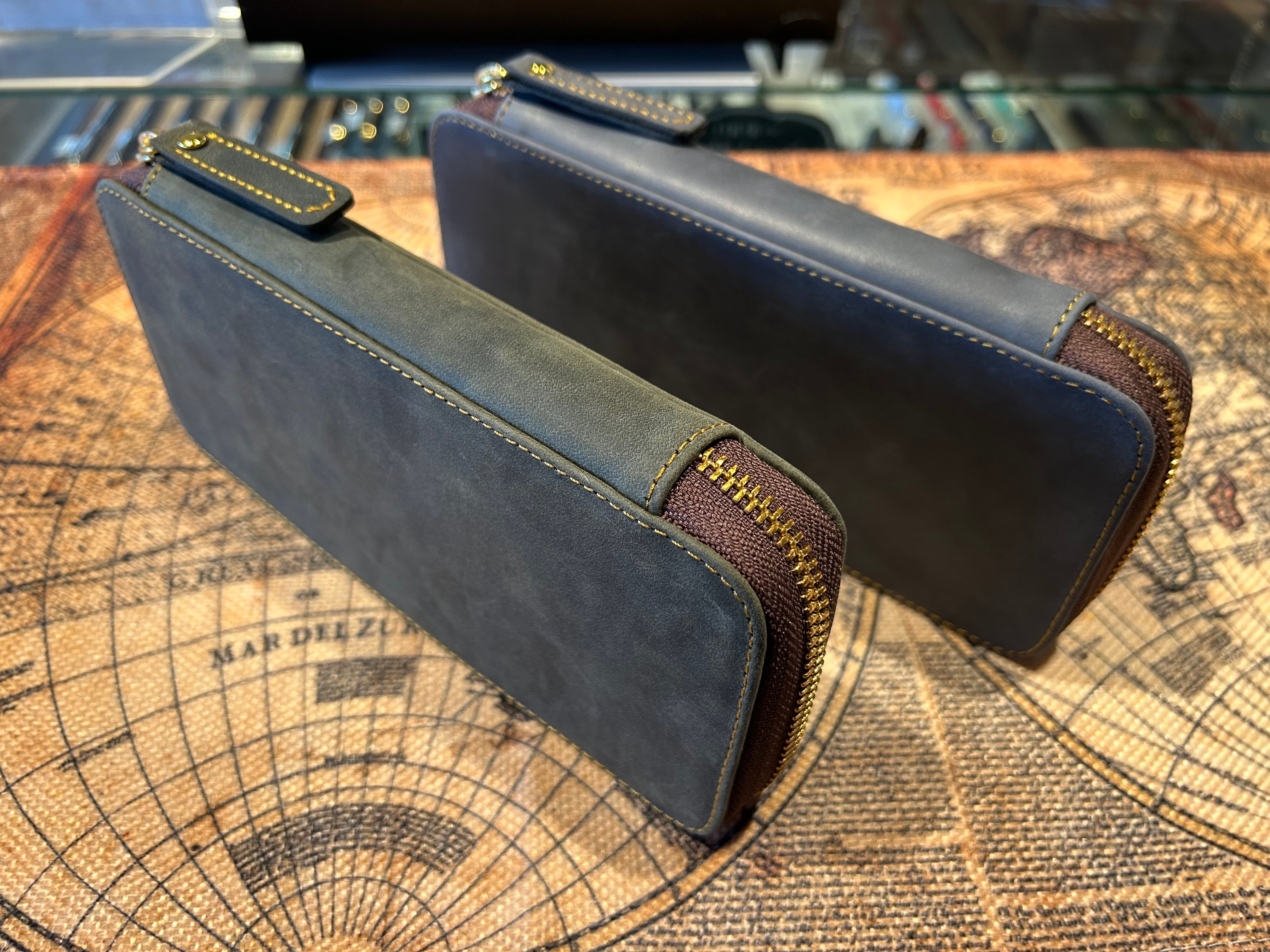 ペンネジューク創業80th記念】バハギア & クラフト ラウンドジップペン