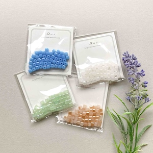 〈最終入荷〉スクエアガラスビーズパックL(4mm)