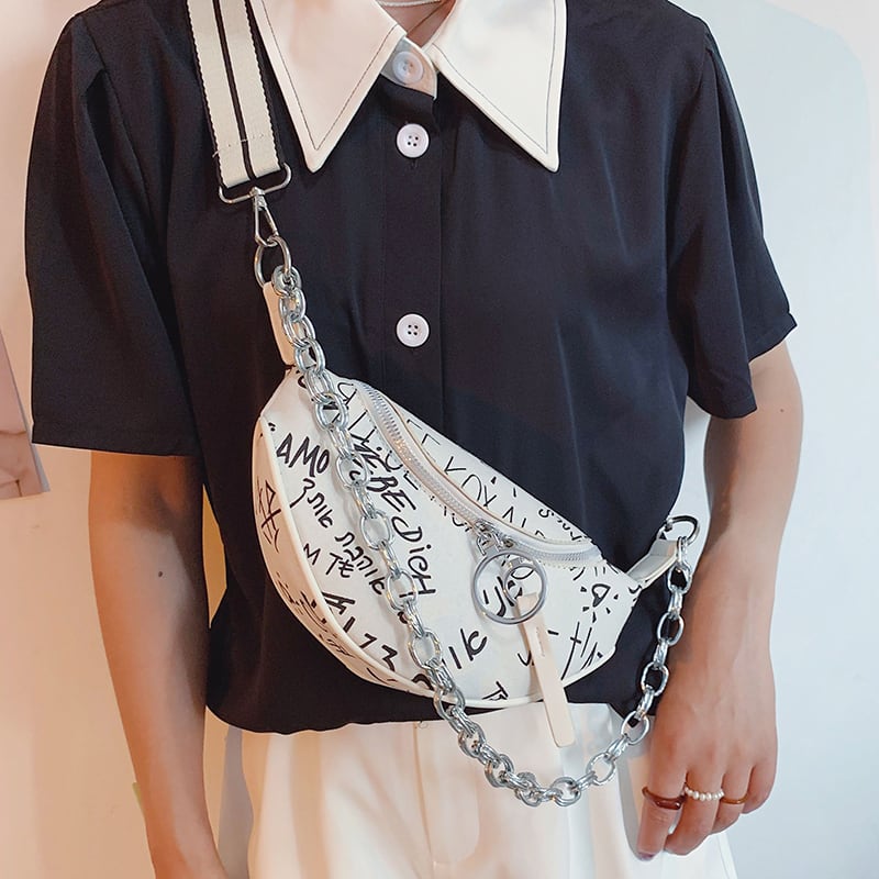 チェーン ウェスト ハンドバッグ メッセンジャーバッグ Tiancai_Wing_Bag50516983769