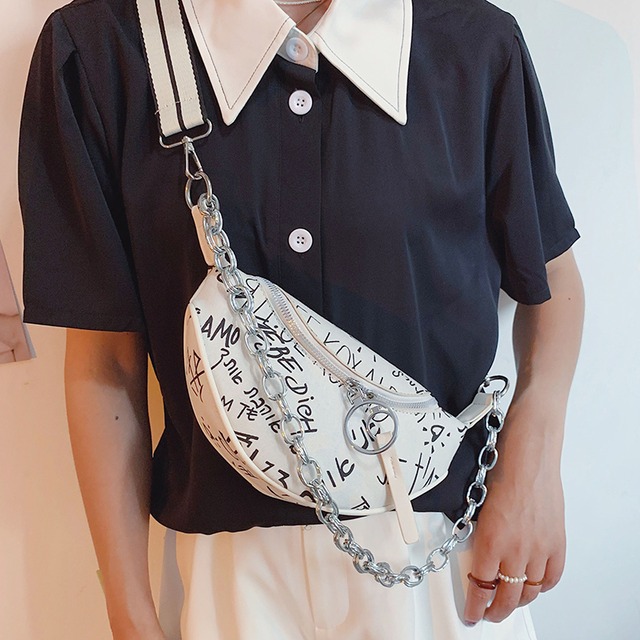 チェーン ウェスト ハンドバッグ メッセンジャーバッグ Tiancai_Wing_Bag50516983769