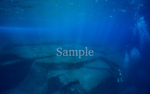 与那国島 海底遺跡【フォトパネル】エネルギーフォト　 画像