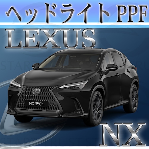 レクサスNX 20系(2021年10月~) | ヘッドライト用XPEL PPF スモーク(濃い)