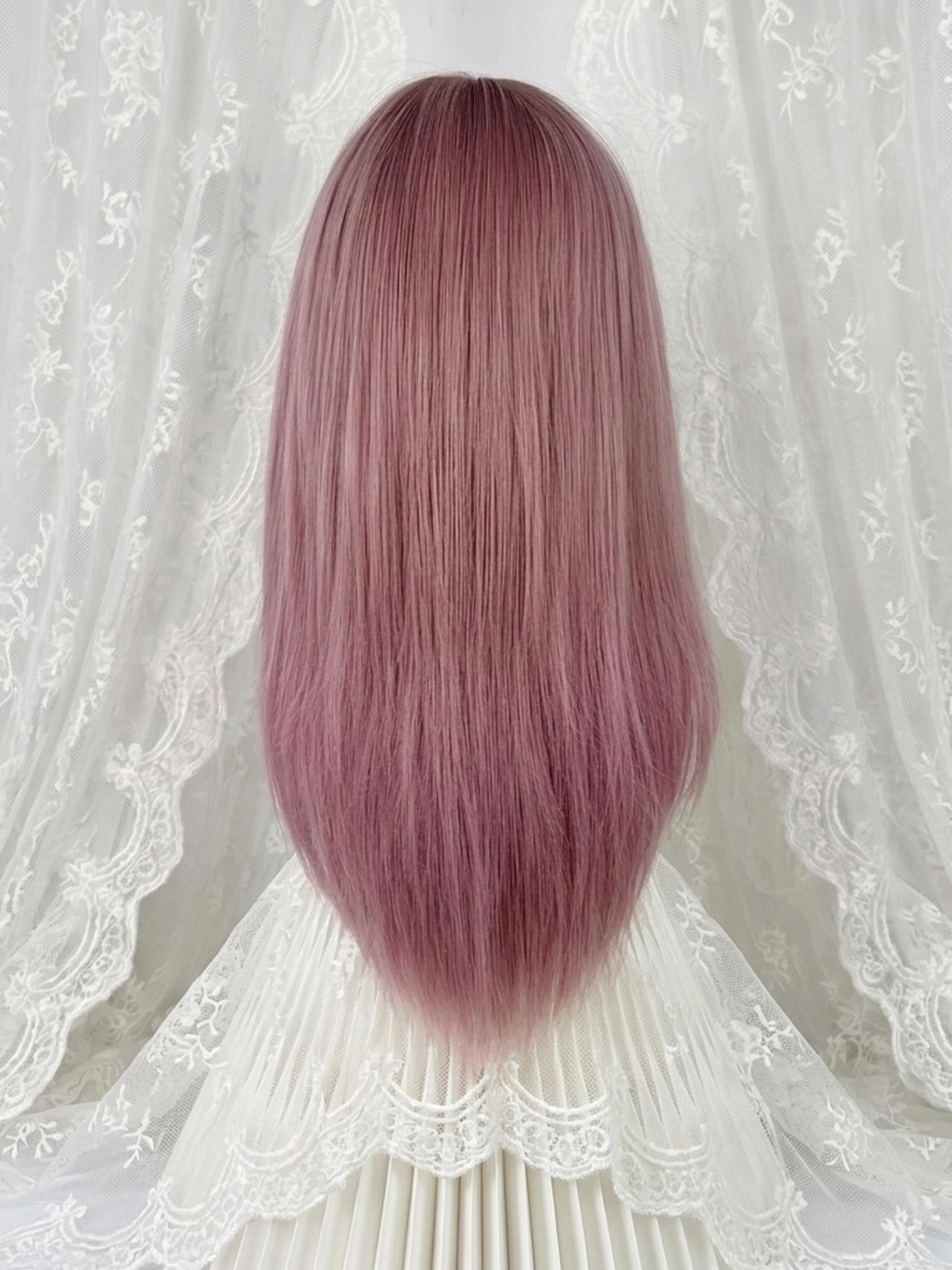 Basic - Dusty Pink Short Wig【商品番号 1055】