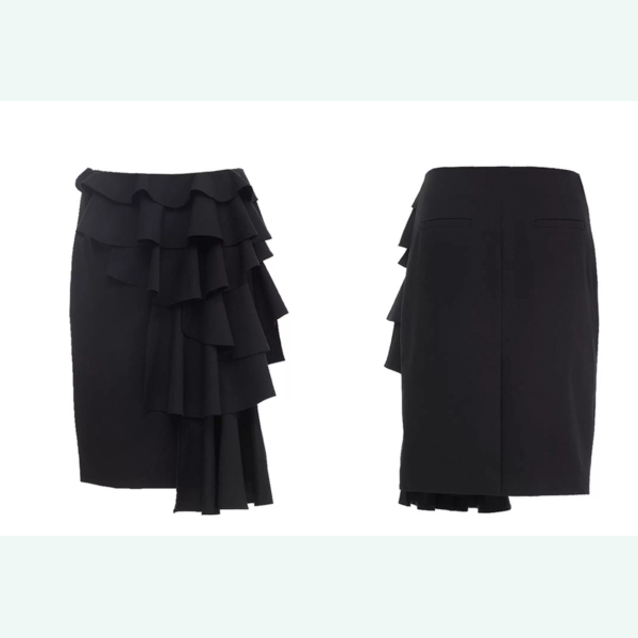 ダークフリル・パフォーマンススカート 《B0024》