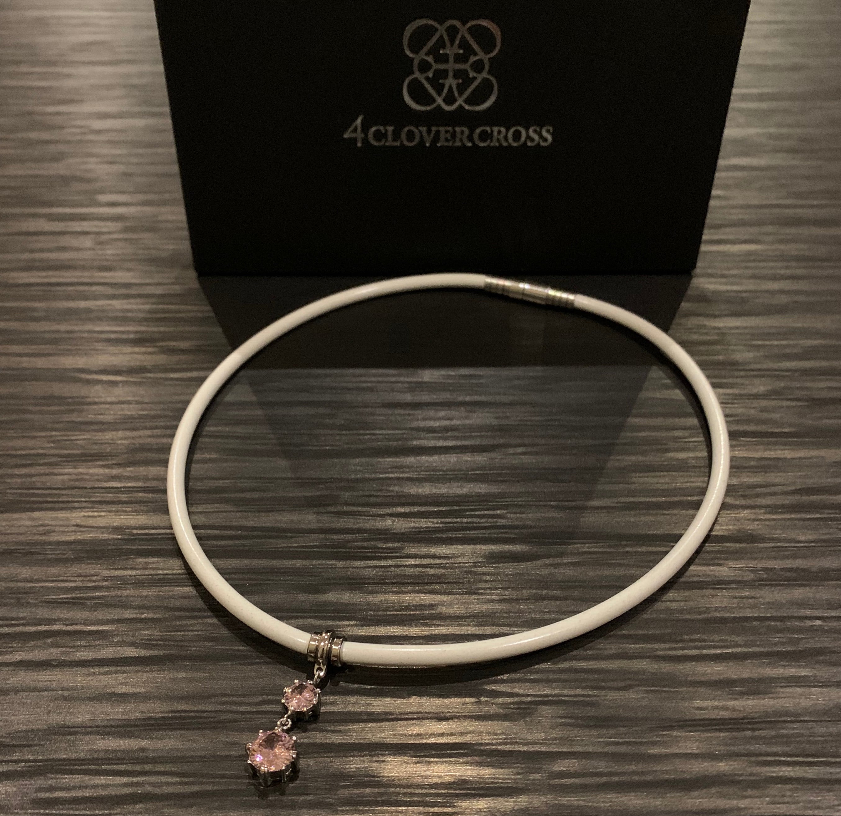 TWOピンクダイヤモデル【スポーツネックレス】 | 4clovercross フォー