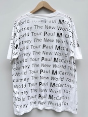 90s "PAUL McCARTNEY" WORLD TOUR Tee MADE IN USA Size XL