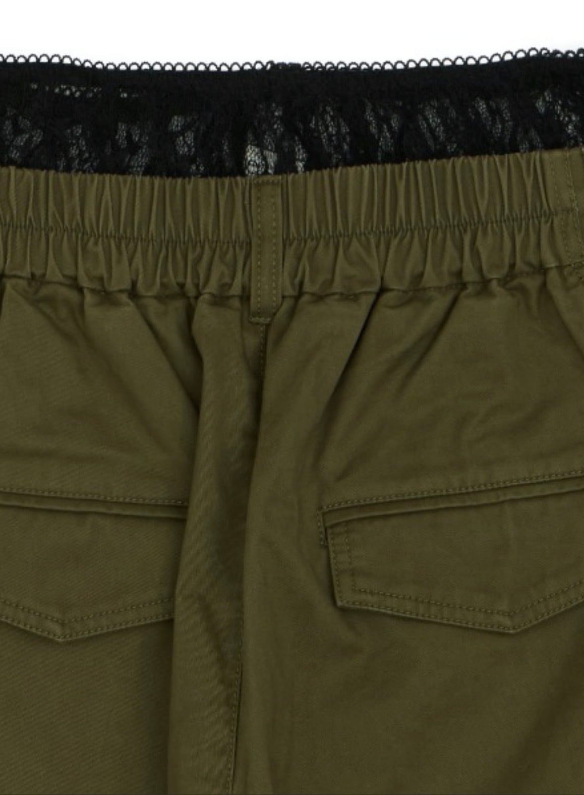 AMERI】MILITARY SLIT LACE CARGO PANTS （0125208710220） | PAY ID