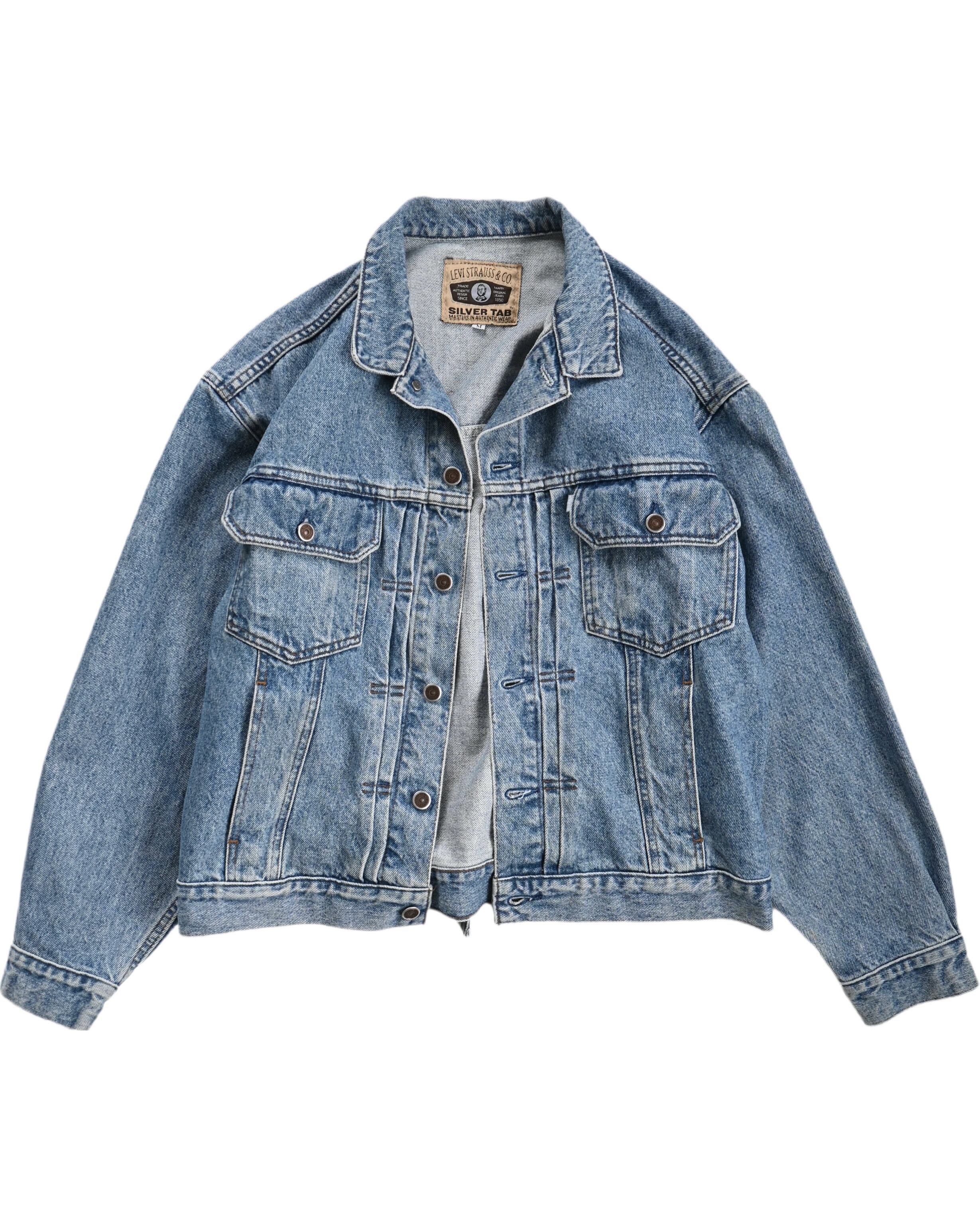 kazu　SILVERTAB DENIM JACKET 2ndタイプ 90s usa 