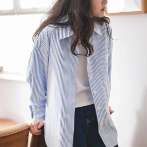 Classic Blue and White Striped Shirt / クラシック ブルー & ホワイト ストライプ シャツ