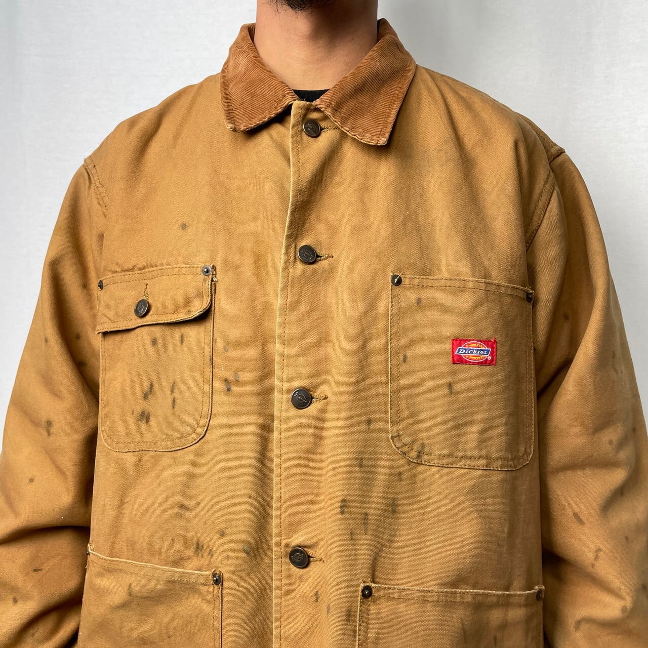 Dickies ディッキーズ ダック地 カバーオール ミシガンチョアコート 