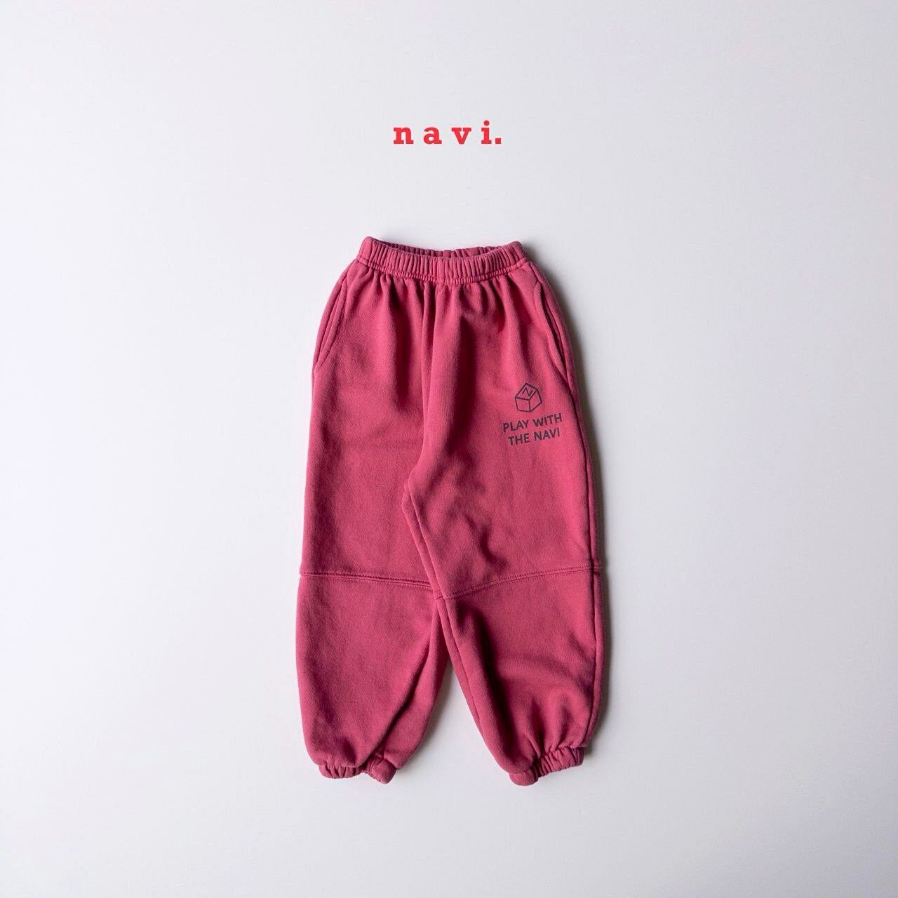 sold out»«ジュニアサイズあり»«navi» トレーンパンツ 2colors | 子供