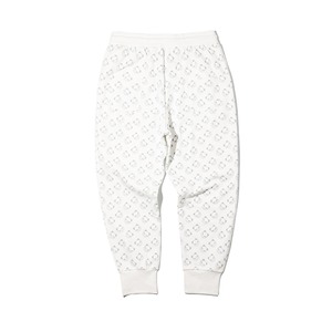 【HIPANDA ハイパンダ】メンズ ロゴ オールプリント スウェットパンツ MEN'S LOGO ALL OVER PRINT SWEAT PANTS / BLACK・WHITE