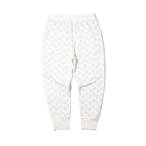 送料無料【HIPANDA ハイパンダ】メンズ ロゴ オールプリント スウェットパンツ MEN'S LOGO ALL OVER PRINT SWEAT PANTS / BLACK・WHITE