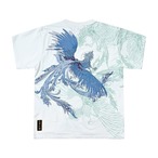 四象・朱雀 Embroidered T-Shirt 2color【G1218】