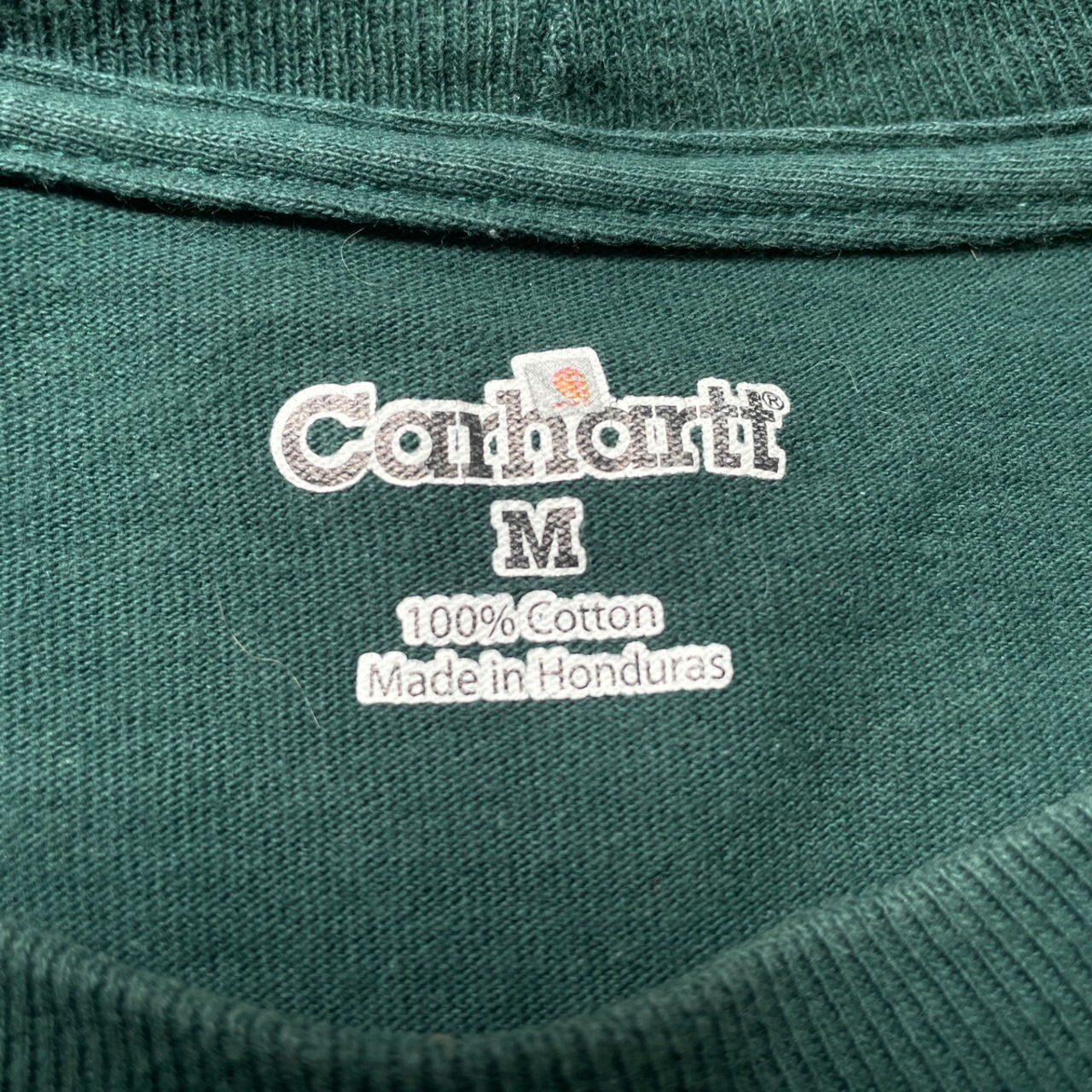 Carhartt カーハート ポケットTシャツ メンズM 古着 ポケT グリーン 緑 