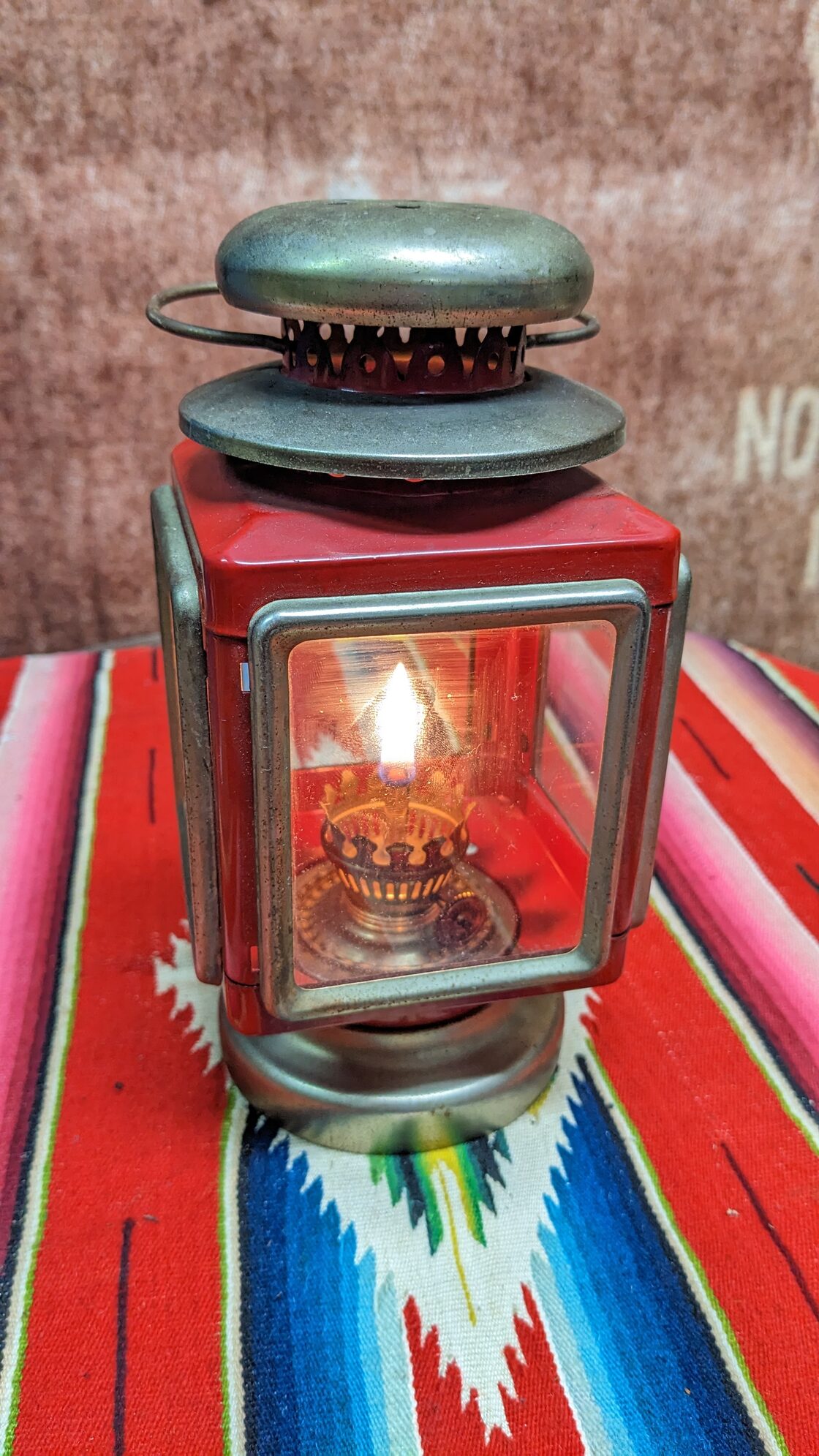 Antique Vintage Oil Lantern Lamp ビンテージ 箱型 オイルランタン 