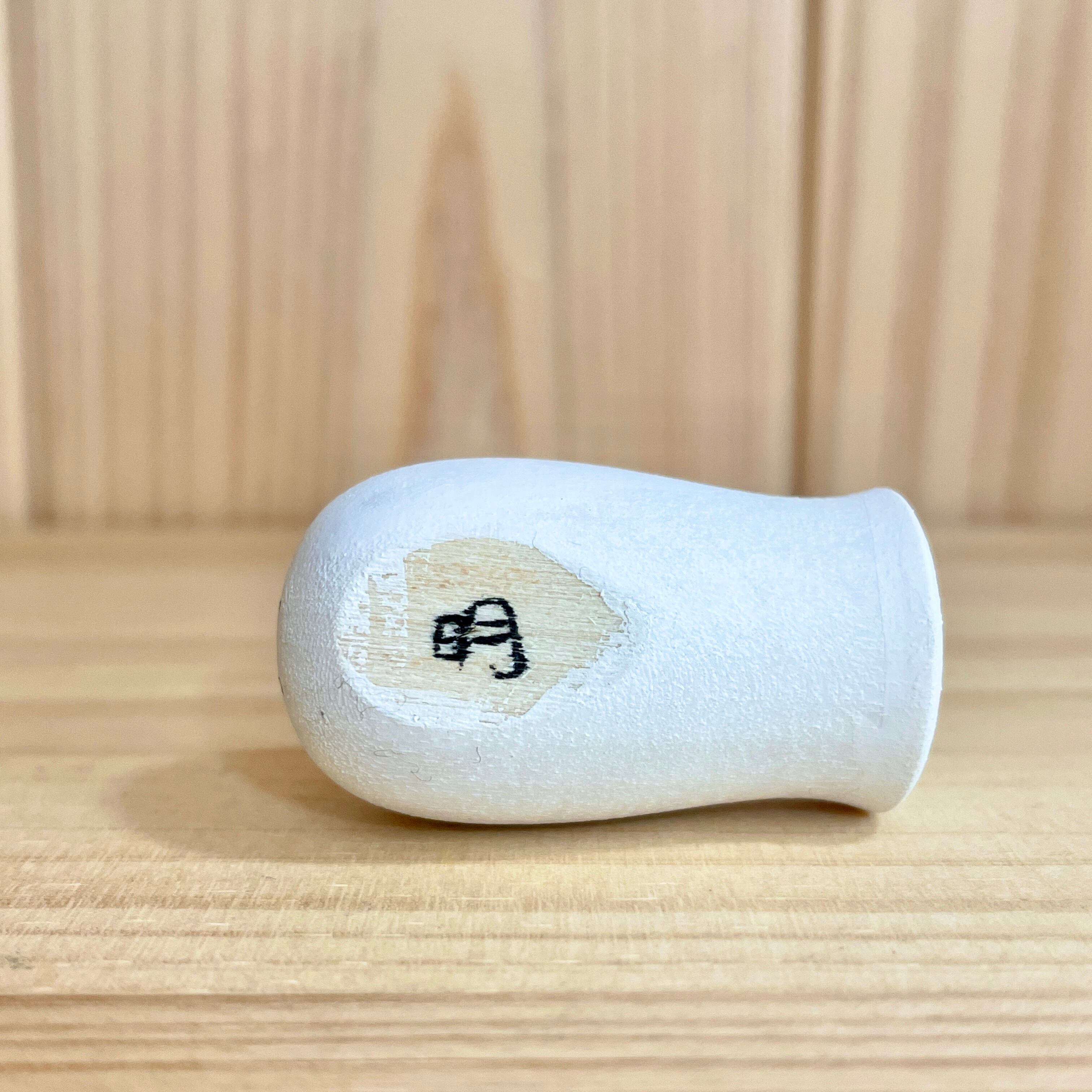 鈴木明工人：作並系】こけし ハロウィン おばけ：5cm N6AS-263