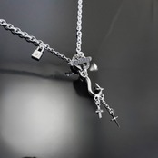 CURIOSITY HOOK NECKLACE T-BAR / キュリオシティフックTバーネックレス