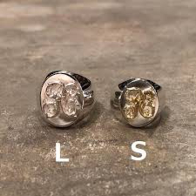 SIGNET RING ALL SILVER (SMALL SIZE) ＃3-21号 | Peanuts&Co