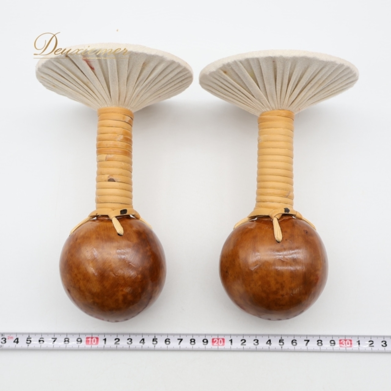 フラダンス ウリウリ マラカス 小物 レッド系 楽器 分離型 着脱型 赤 黄 茶 白 ケース セット 羽根 ケース付き 鮮やか 舞台 イベント ステージ 民族舞踏 ダンス小物 イエロー系 ホワイト系 ブラウン系