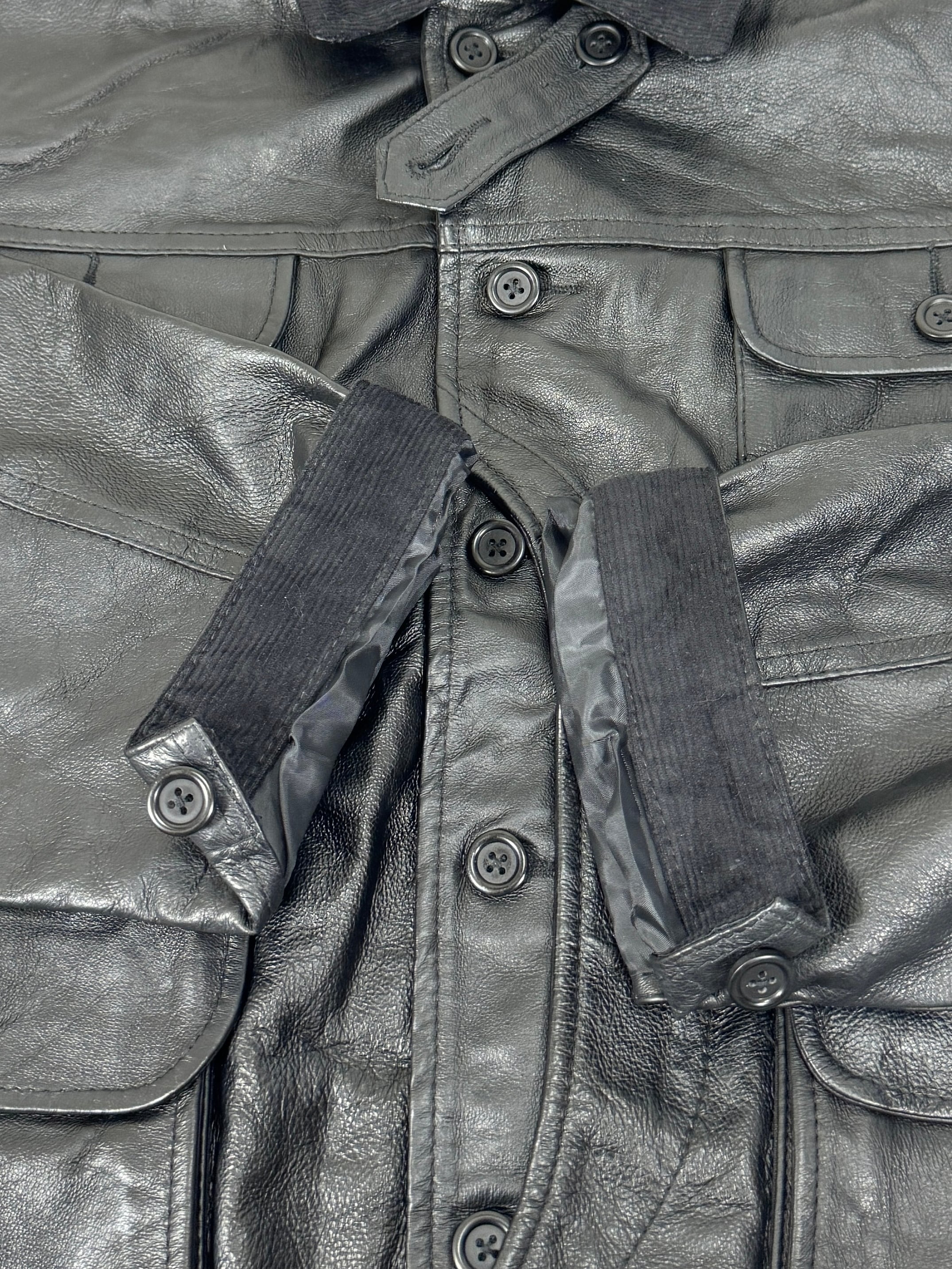 Leather Classic Warden Jacket | yoused