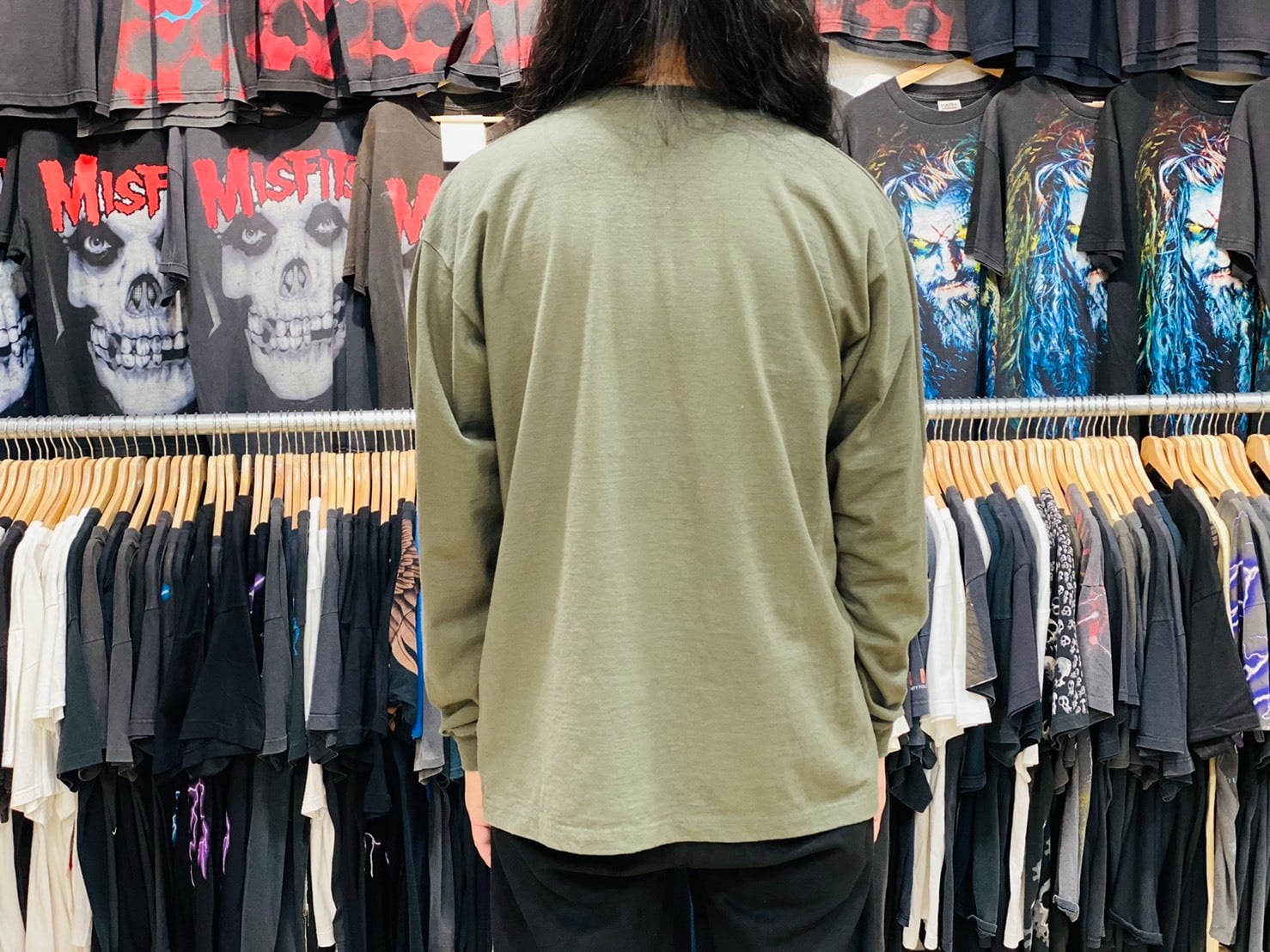 WTAPS BLANK LS 03 / TEE. COPO