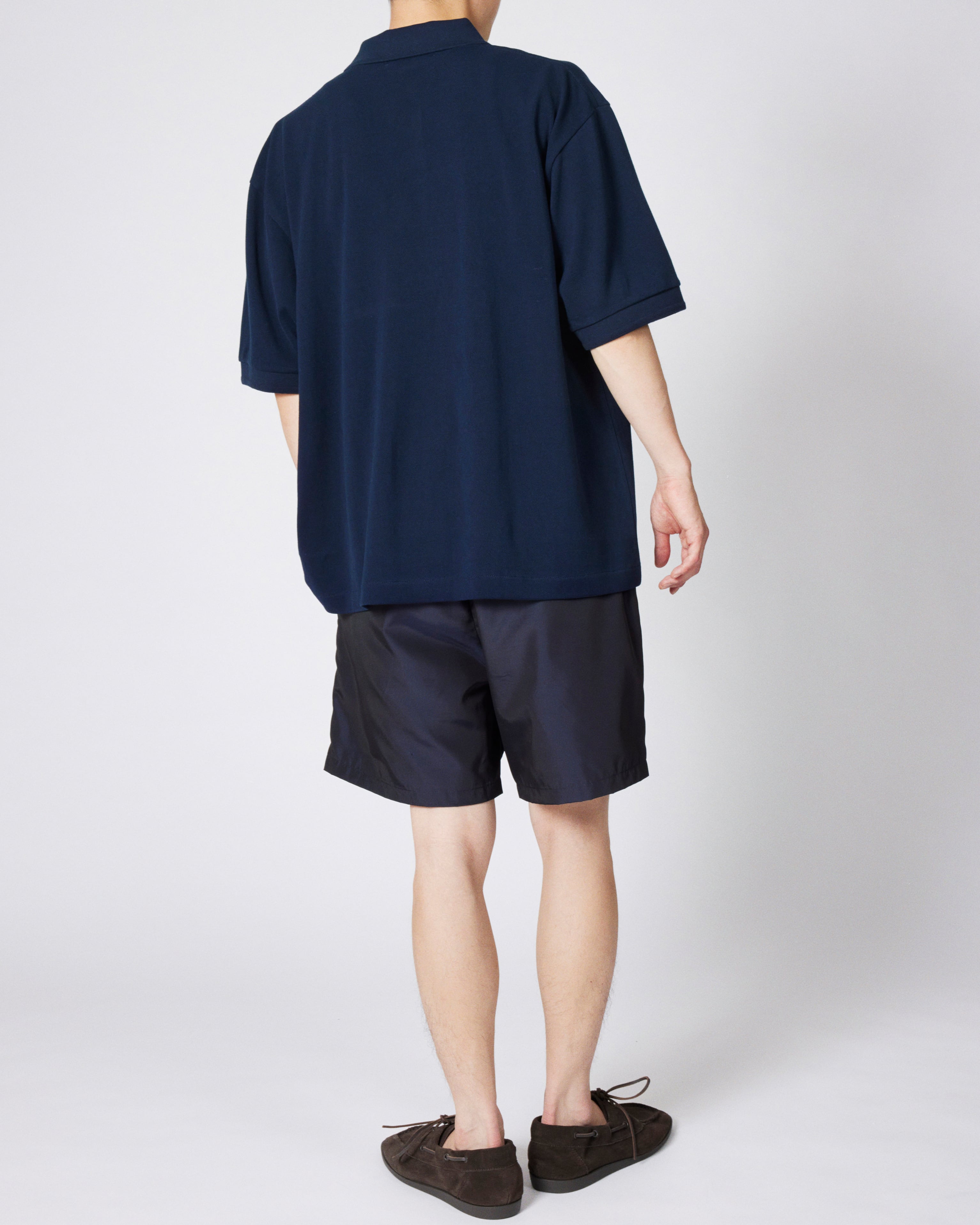 everyone piquet polo shirt (NAVY) | everyone