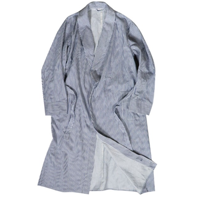 【DEAD STOCK】EURO Vintage Czech Striped Work Coat チェコ ストライプ ワークコート デッドストック