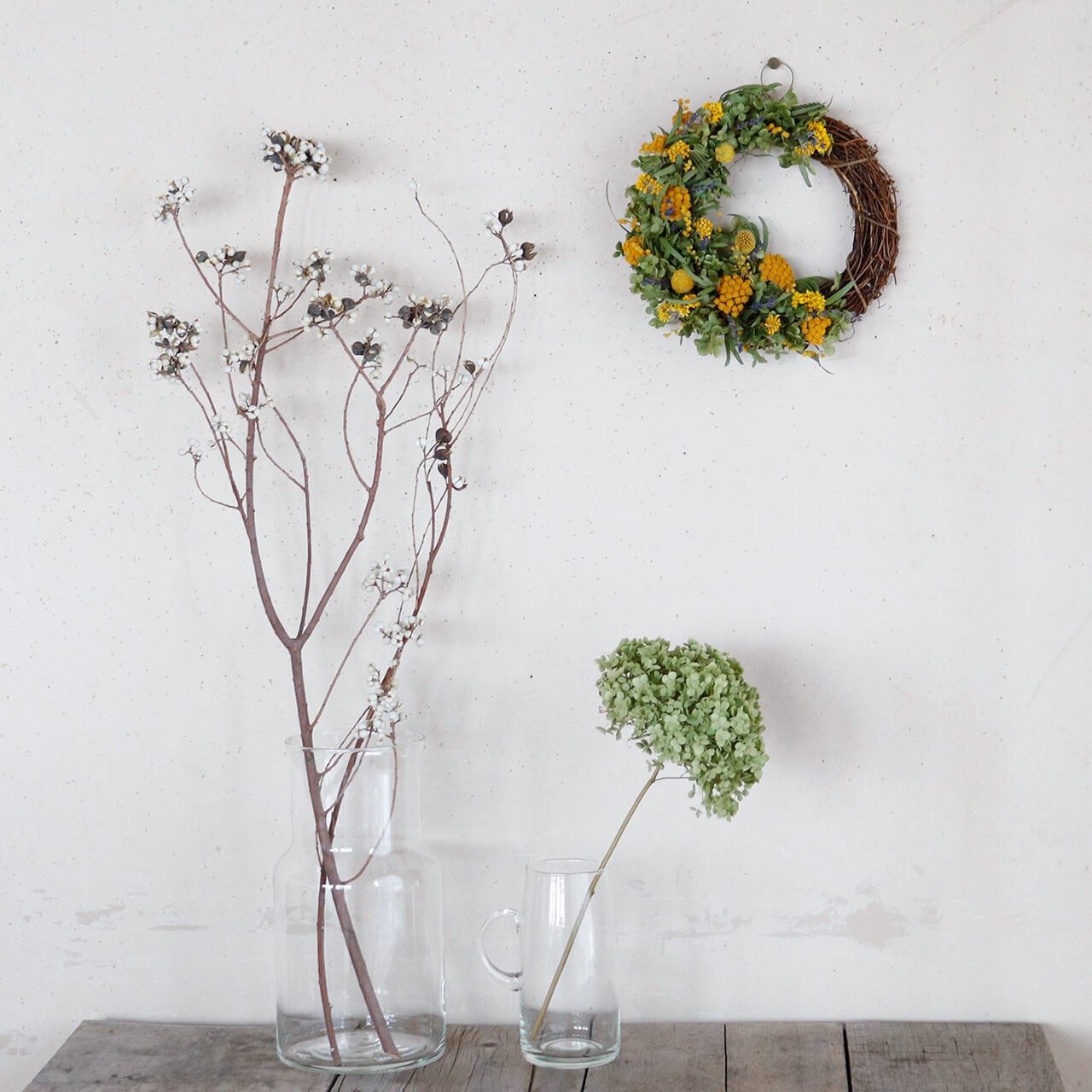 大枝・ロング】 枝もの ナンキンハゼの木 ドライフラワー ＊ 国産 花材