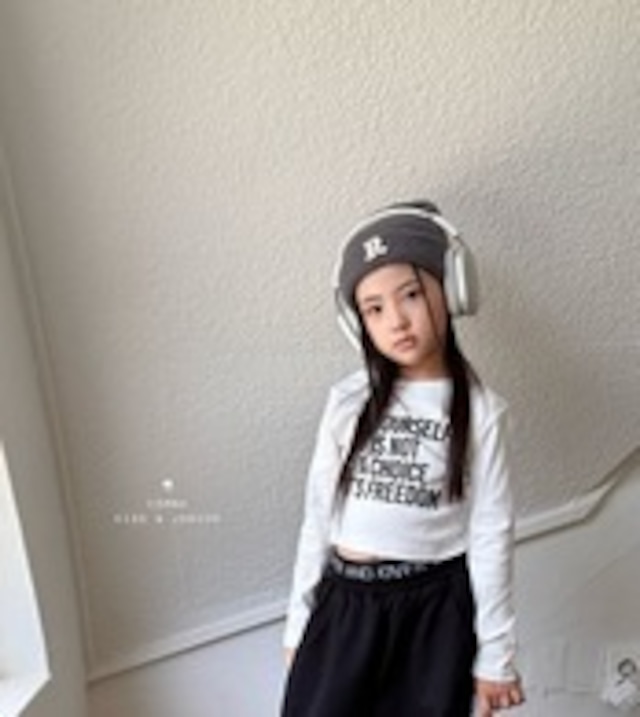 【予約】 comma ２WAYプリントT  26autumn 韓国ブランド　キッズ　女の子　小学生　コンマ　韓国子供服　トレンド