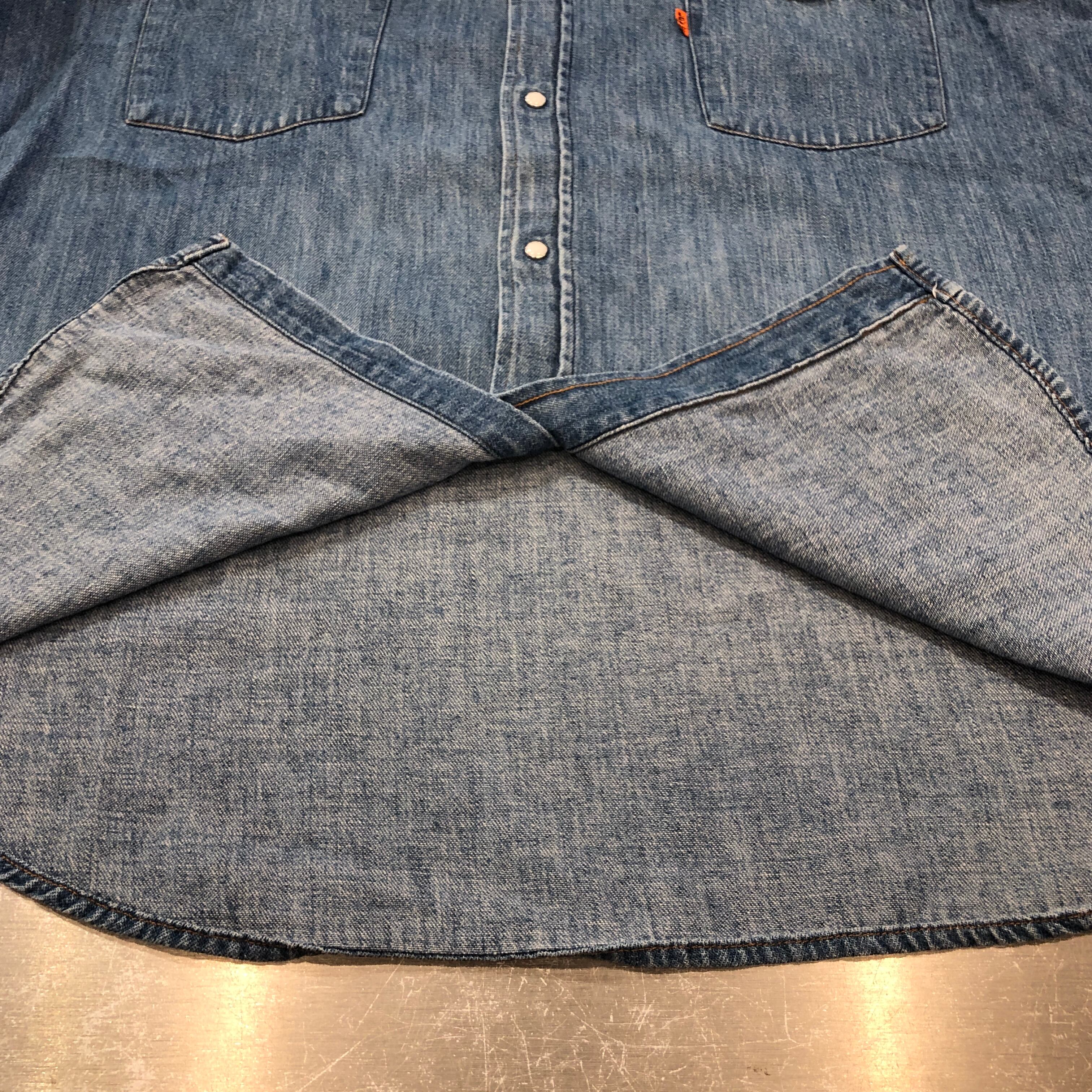 ⊕LEVI'S 60649 DENIM WESTERN SHIRT L USA | safarionline