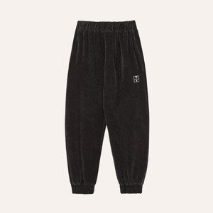 the campamento/Grey Velour Jogging Trousers