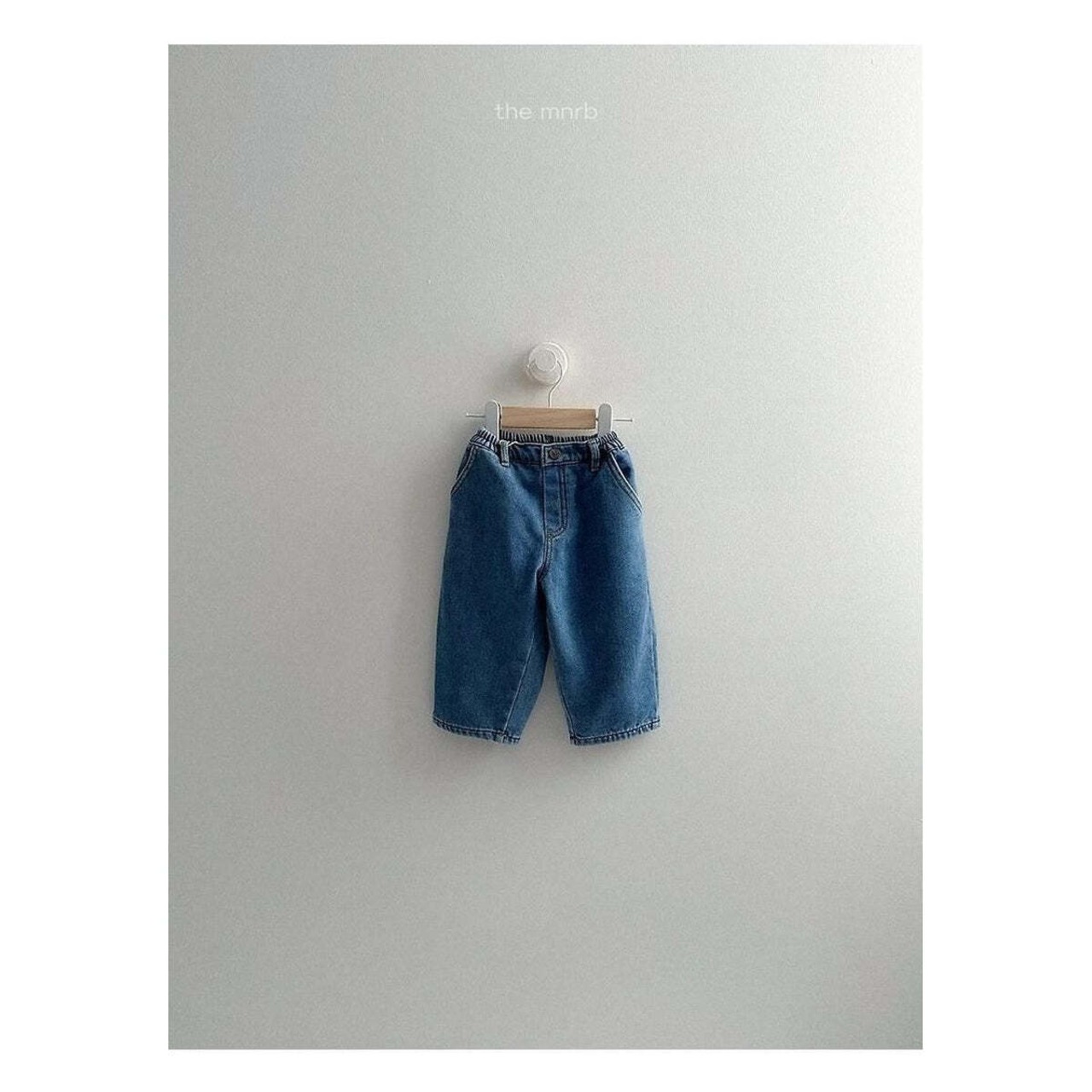 【取寄】minirobe ダーツデニムパンツ｜冬服｜韓国子供服