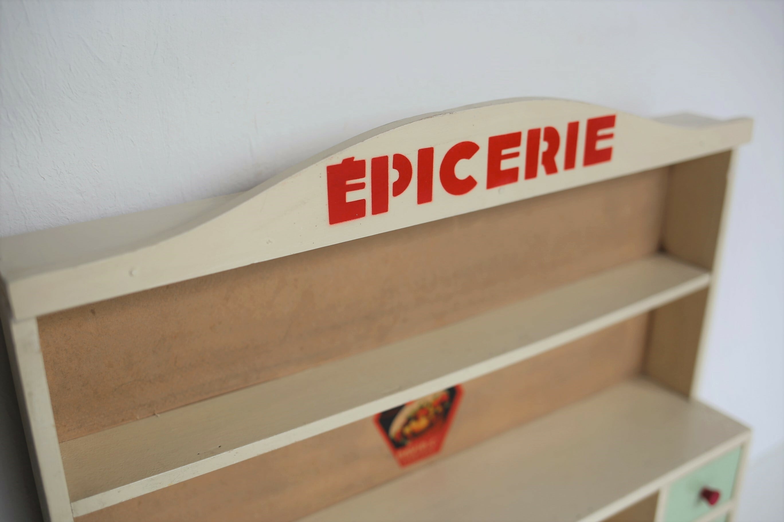 フランス アンティーク ヴィンテージ おもちゃ エピスリー棚 épicerie