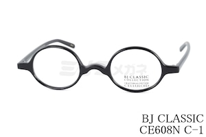 BJ CLASSIC メガネ CE-608N C-1 ラウンド 42サイズ 一山 丸メガネ セルロイド クラシカル ヴィンテージ BJクラシック 鯖江 日本製 正規品