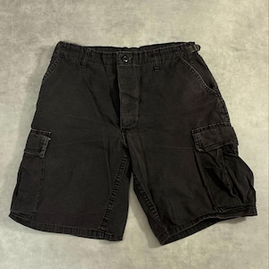 90s USA製 ATLANCO カーゴ ハーフパンツ リップストップ BDU