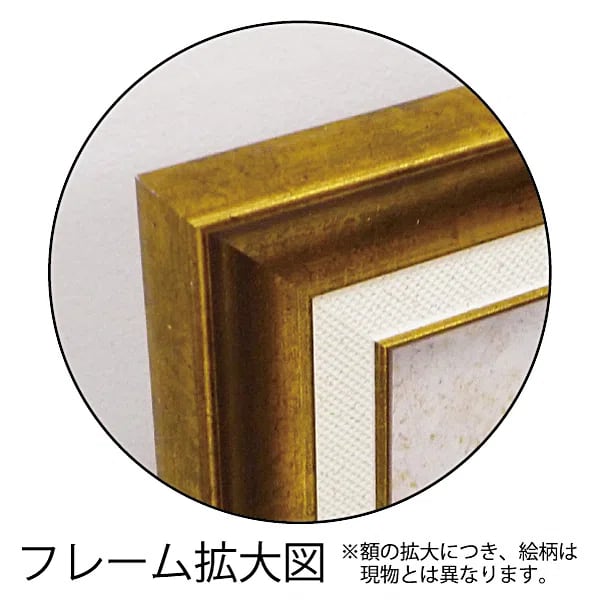 サムトフト「あなたの住む街角で」Ｌサイズ ゲル加工アート アートフレーム 絵画 インテリア