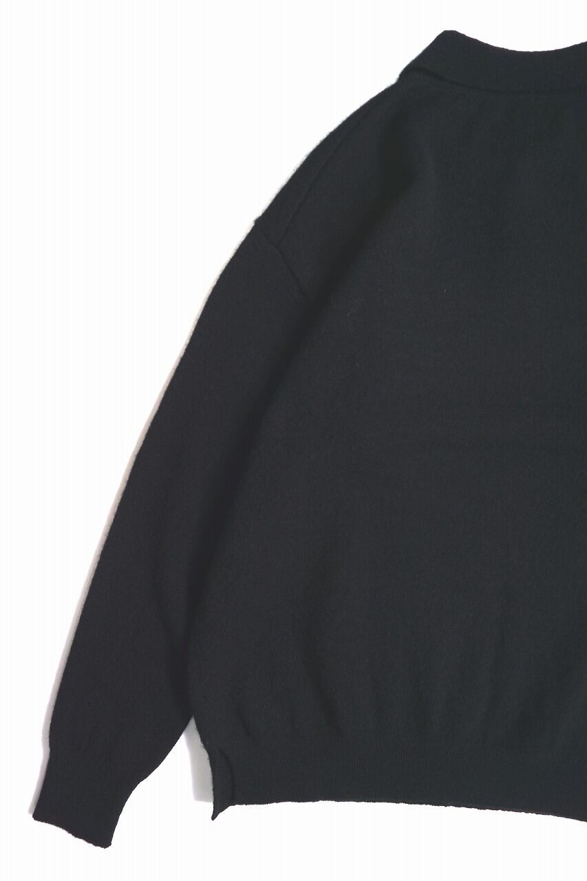 Alpaca Wool Smooth Knitted Polo