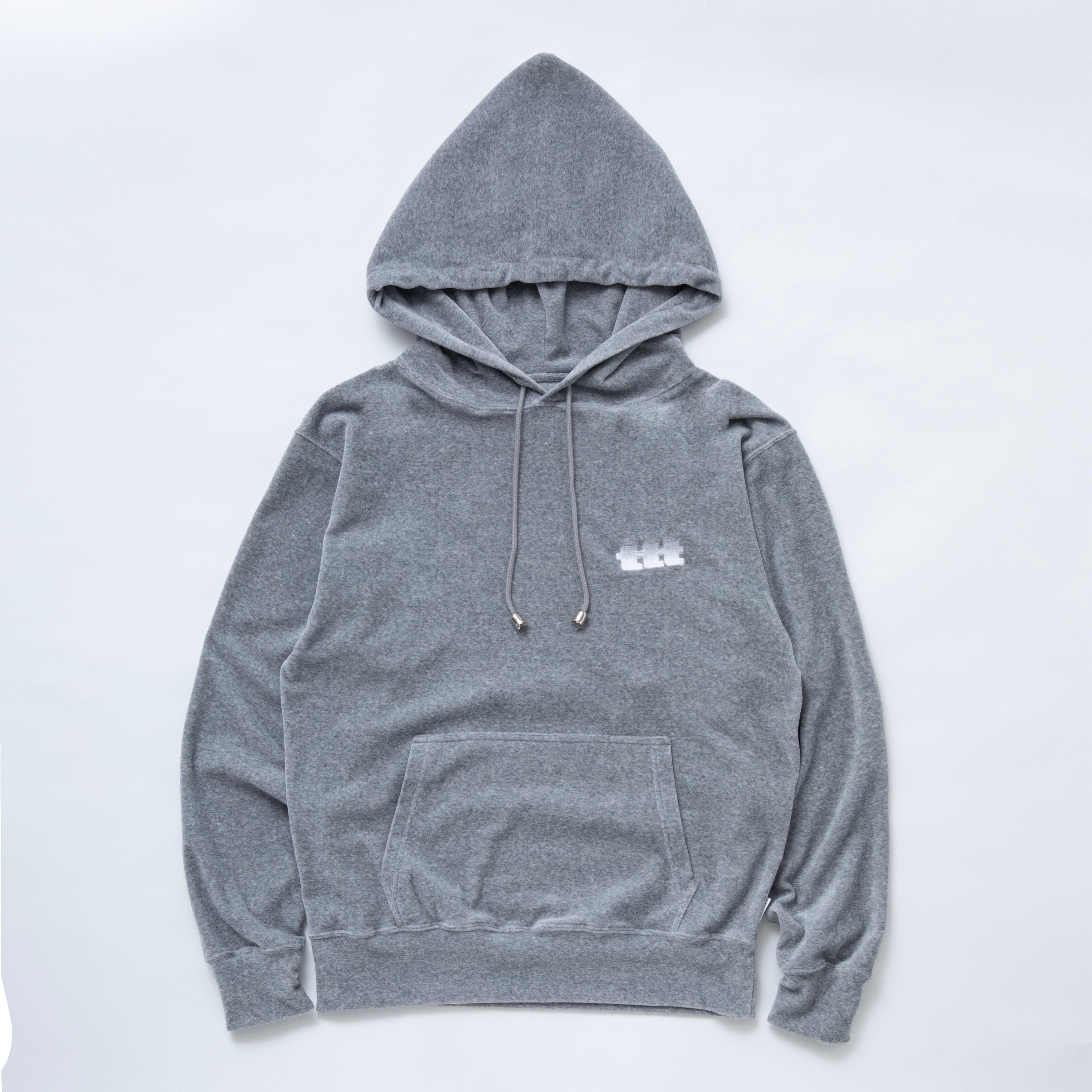 TTTMSW 23AW Velours hoodie (BLACK) Lサイズ着丈70cm - パーカー