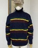 NOS(新古品) 90年代 Polo Ralph Lauren ビンテージストライプ ポロラルフローレン タートルネック