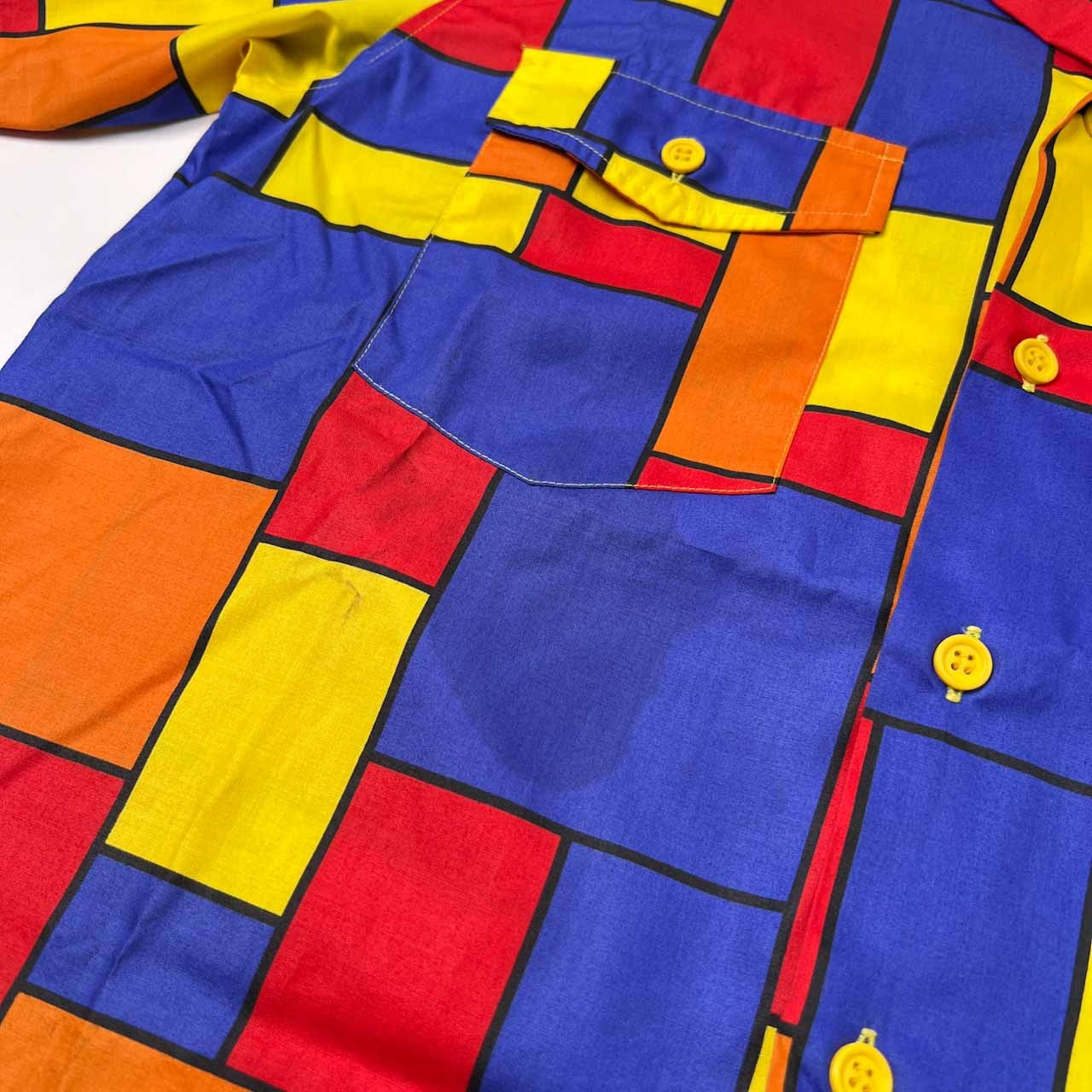 kansai カンサイ マルチ デザイン 総柄 オープンカラー 半袖シャツ サイズ M /KANSAI YAMAMOTO カンサイヤマモト/山本寛斎