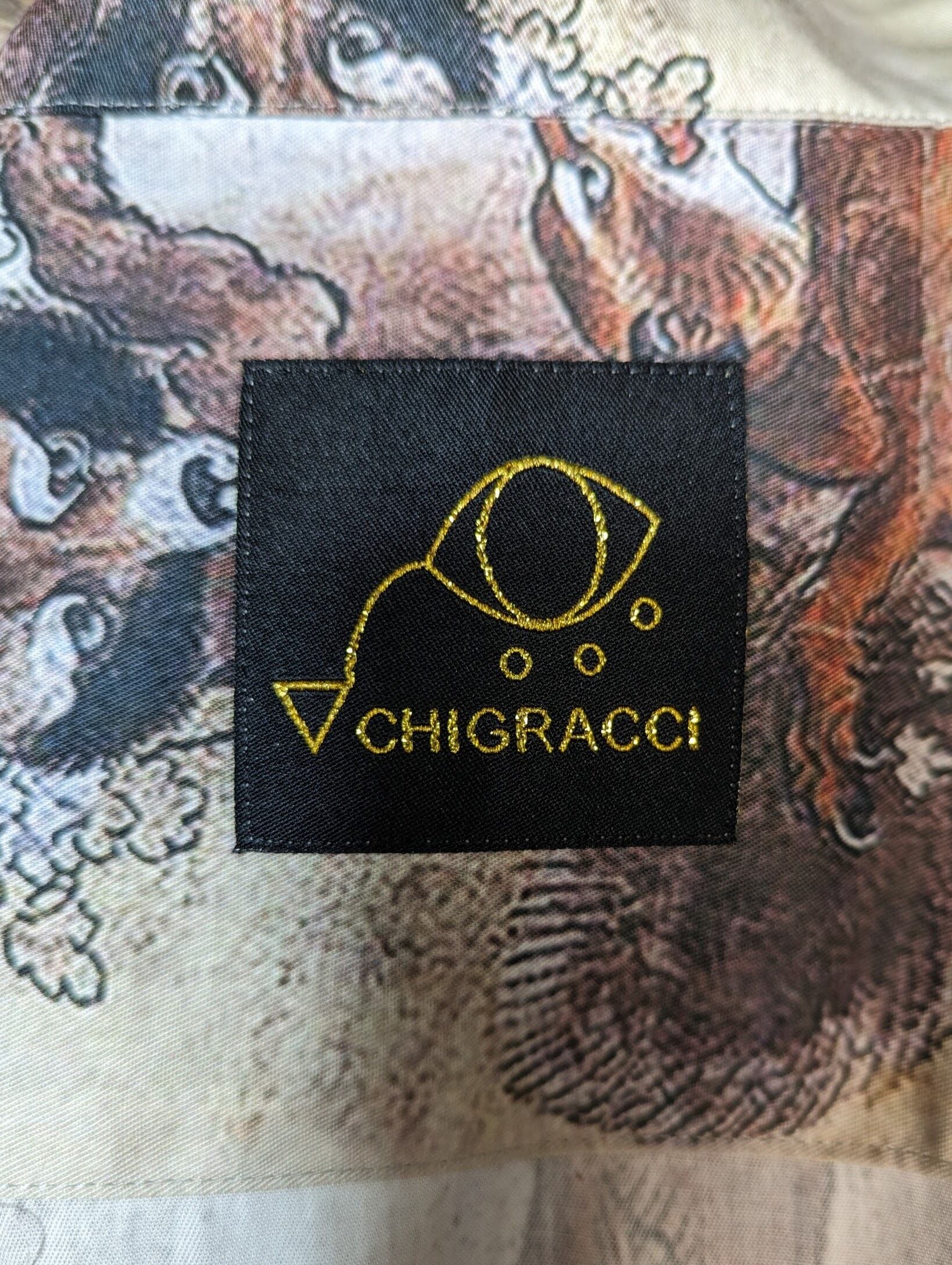 CHIGRACCI「 ニャロハシャツ Ⓡ」猫柄アロハシャツ オリジナルプリント